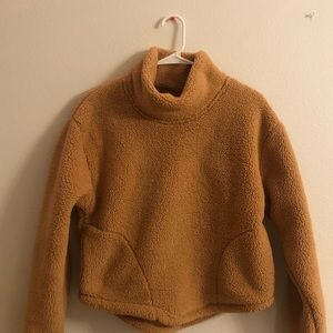 Orange all in motion Sherpa jacket